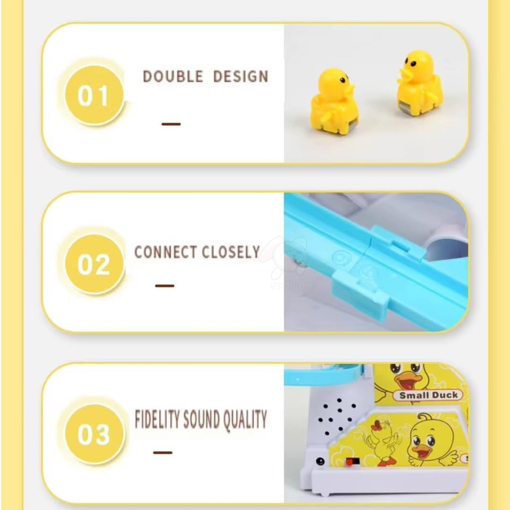 Ducky Dash Track Toy | Interactive Musical Duck Race Set