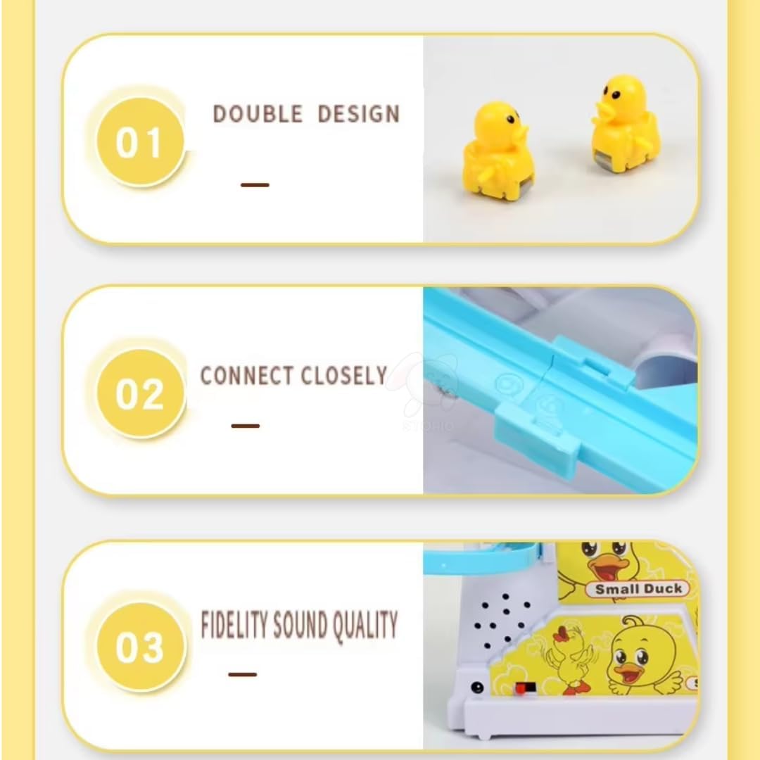 Ducky Dash Track Toy | Interactive Musical Duck Race Set