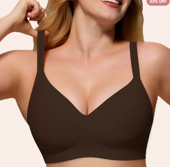 MamaLuxe™ 3-Pack Seamless Nursing Bras | Soft Wireless Maternity & Breastfeeding Bras for Moms