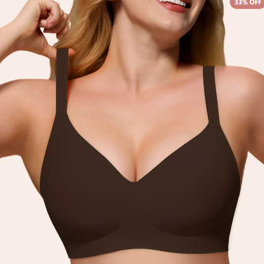 MamaEase™ Seamless Nursing Bra | Soft Wireless Maternity & Breastfeeding Bra for Moms