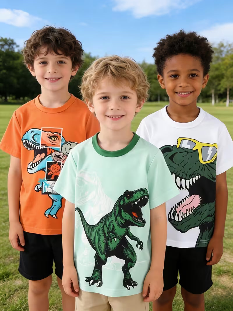 Little Dino Tee | Soft Dinosaur T-Shirts for Boys