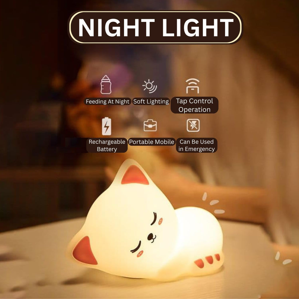 KittyGlow™ Cute Kitten Night Lamp