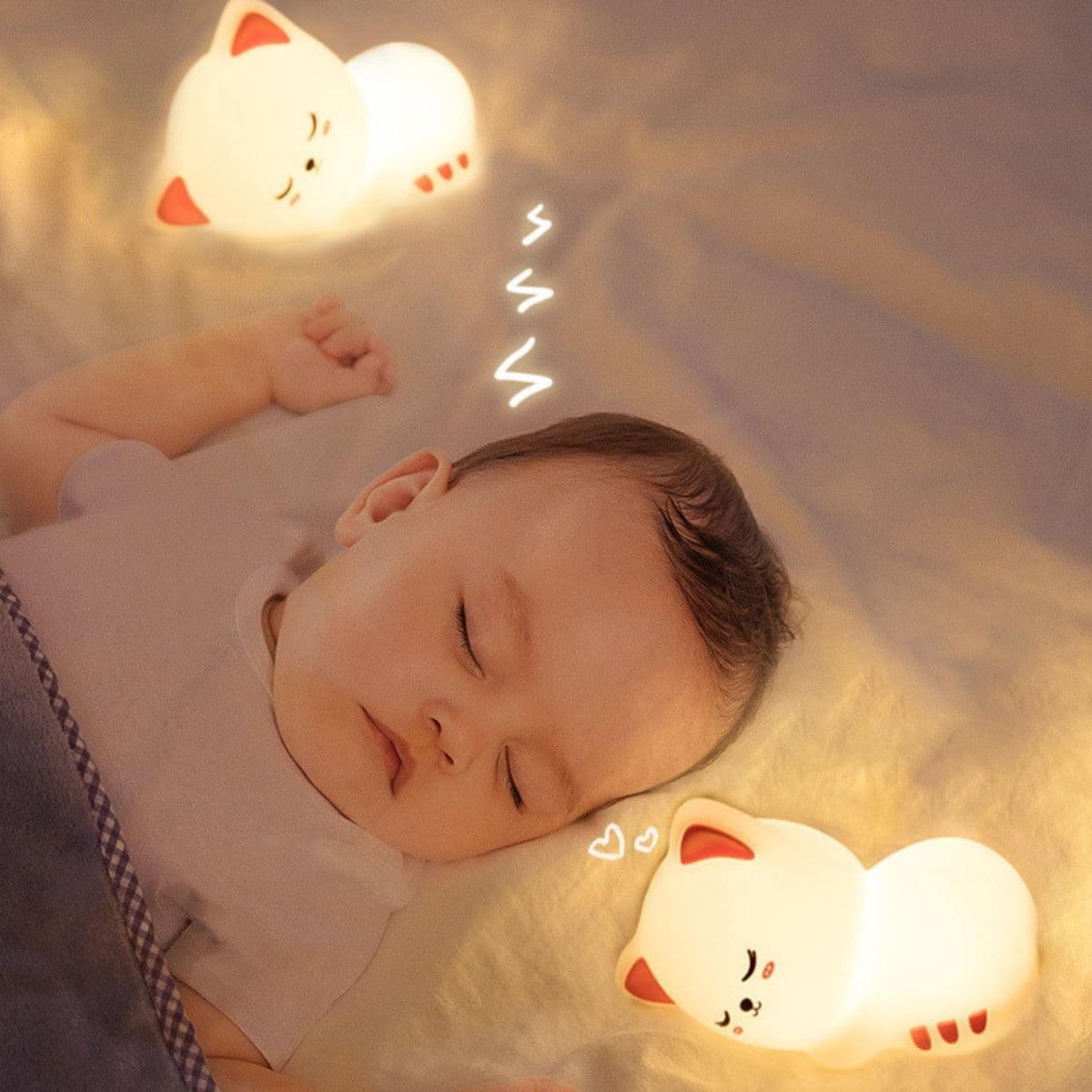 KittyGlow™ Cute Kitten Night Lamp